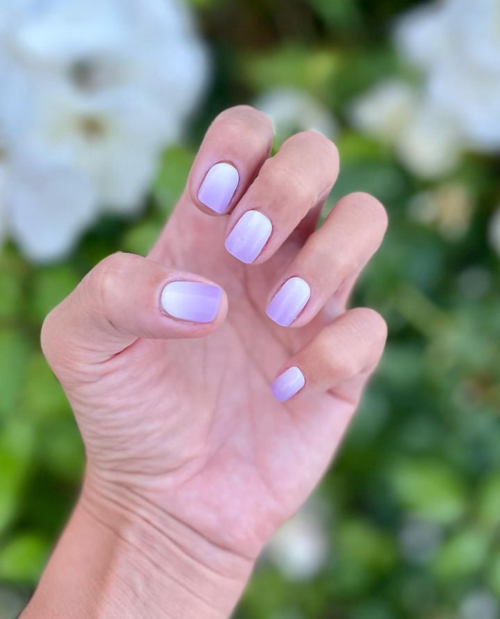 Ombre gel nails