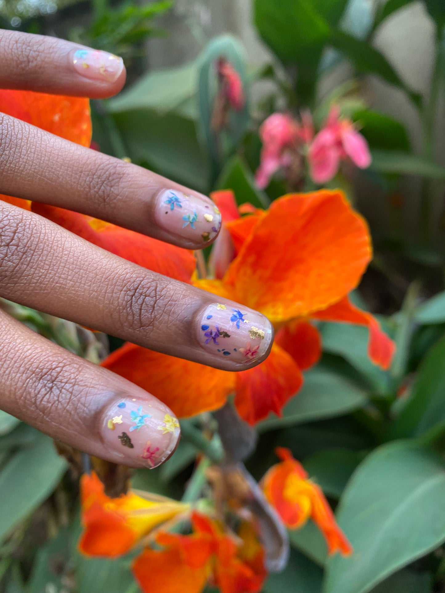 Flower Nail Wraps