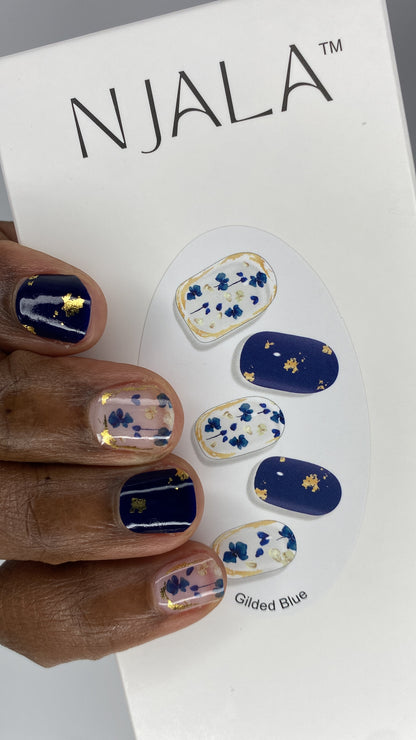 Gilded Blue
