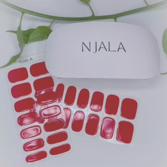 Red Nail Wraps